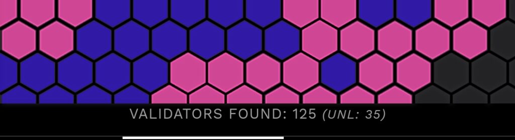 XRPL Validators Count